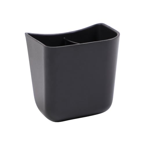 Car Cup Holder Rear Storage Box Compartment Insert for Ford Maverick 2022+ (Black-B)