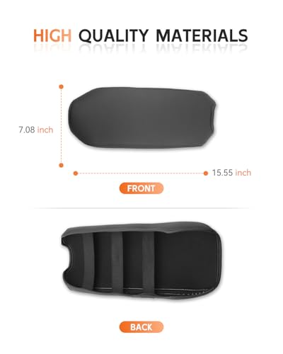 for 2025 2026 2027 GMC Terrain Center Console Cover Armrest Box Cover Terrain (GMC Terrain 2025+ Thin Black leather)