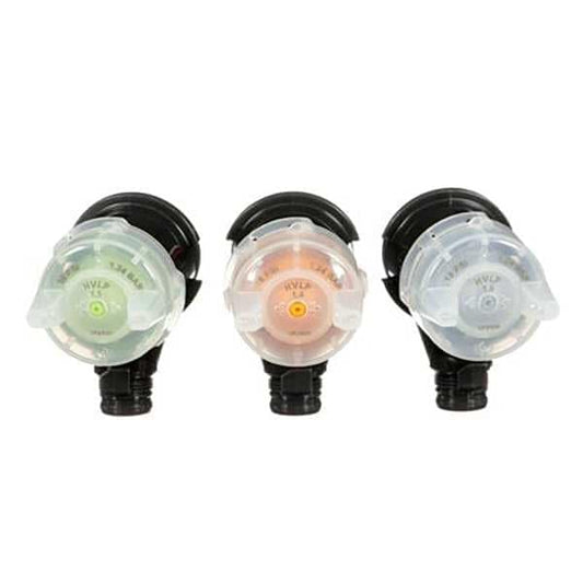 Performance Pressure HVLP Atomizing Head Refill Variety Kit (Feed Type: Pressure / Variety (1.1mm, 1.4mm, 1.8mm))