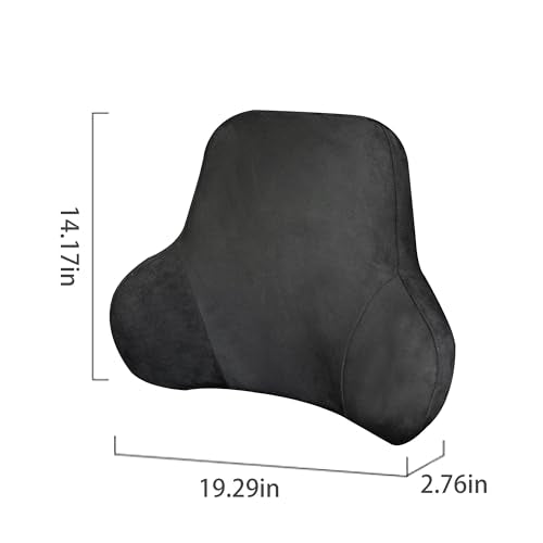 Lumbar Support Pillow for Car (Black)