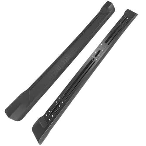 7" Running Boards Compatible with Jeep Wrangler JL 4 Door 2018 (Matte Black / 18-26 Wrangler JL 4 Doors)
