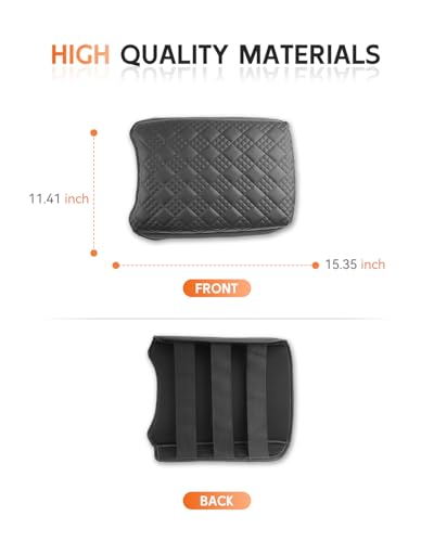 for 2025 2026 Nissan Armada Center Console Cover Armrest Box Cover for Armada (Nissan Armada 2025-2026 Thickened)