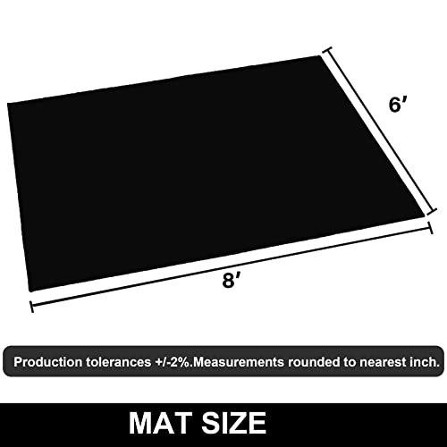 Oil Spill Mat (72'' X 96'' / Black)