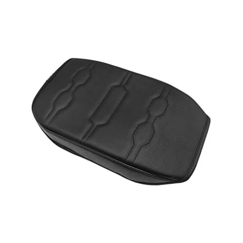 Armrest Cover for Ford Ranger 2024 (8) 24+ |Ranger| Black/Black Stitching, Regular)