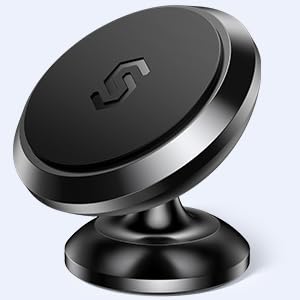 Magnetic Car Phone Holder for Dashboard (Black)