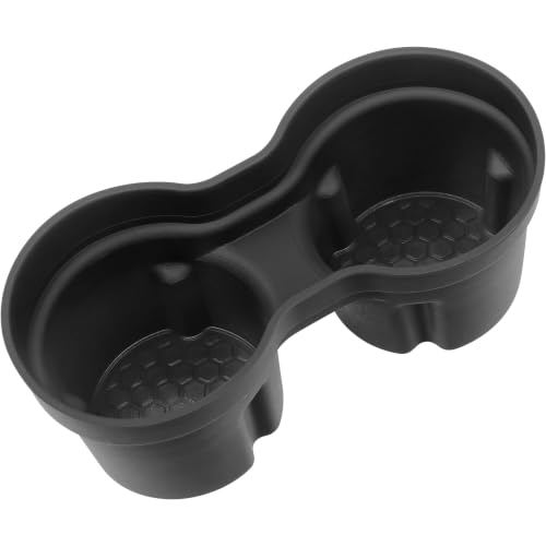 Cup Holder Compatible with Dodge 2015 2016 2017 2018 2019 2021 2022 2023 2024 Challenger Accessories Silicone Material OEM Style Inserts Center Console Organizer (for Dodge 2015-2024 Challenger)