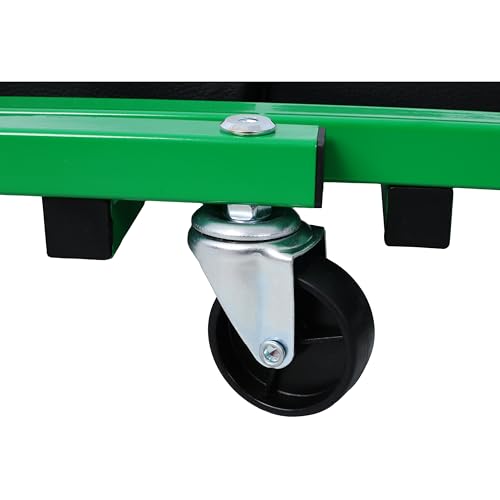 Mechanic Creeper and Stool (Green)
