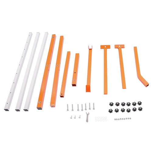 Automotive Rotating Painting Stand Multifunction Freestanding Paint Holder with Wheels for Painting Or Repairing Light Sheet Metal (35.4*37.8*45.2in)