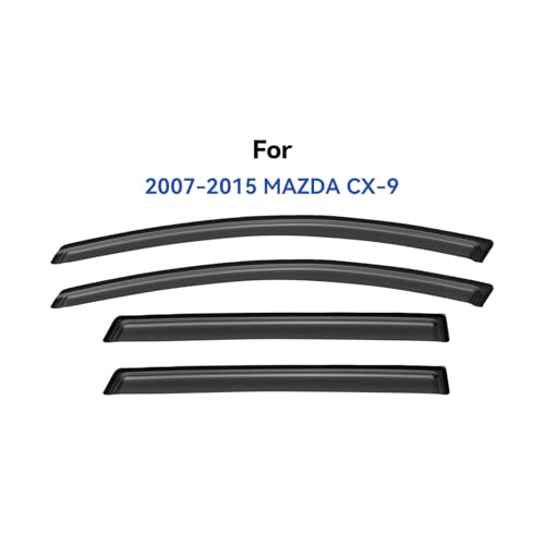 Window Visors Rain Guards for 2007 (2007-2015 Mazda CX-9)