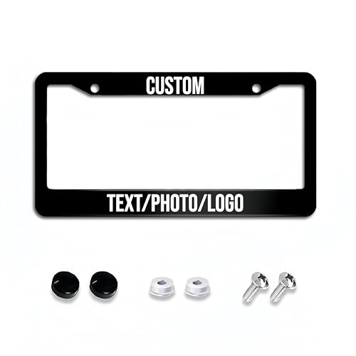 Custom License Plate Frame (2 Holes)