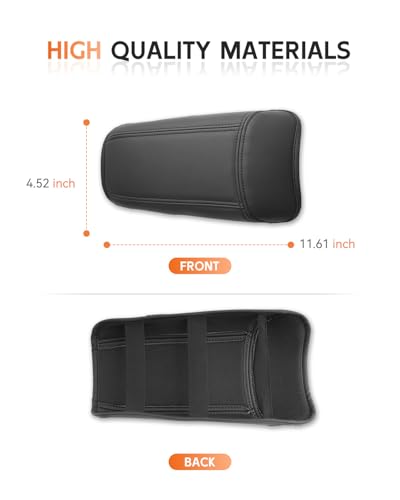 for 2025 2026 Nissan Kicks Center Console Cover Armrest Box Cover for Kicks (Nissan Kicks 2025-2026 Thin)
