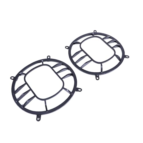 2 PCS Aluminum Alloy Car Headlight Cover Compatible with Ineos Grenadier 2020 (Aluminum Alloy)