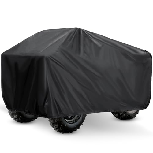 ATV Cover 210D Oxford Fabric Protection Against Water (88'' / Black)
