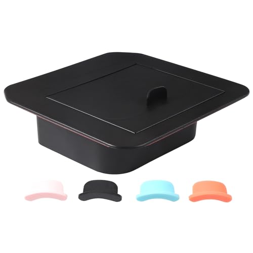 Car Armrest Hidden Storage Box Compatible with Toyota Land Cruiser 250 Prado J250 LC250 2024 2025 Car Center Console Handrail Privacy Storage Box Organizer Tray ABS Insert Pallet Manager Accessories (Black(A))
