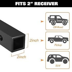 Hitch Mount Cargo Carrier Basket 53" X 19" + Waterproof Cargo Bag (53" x 19" x 5")