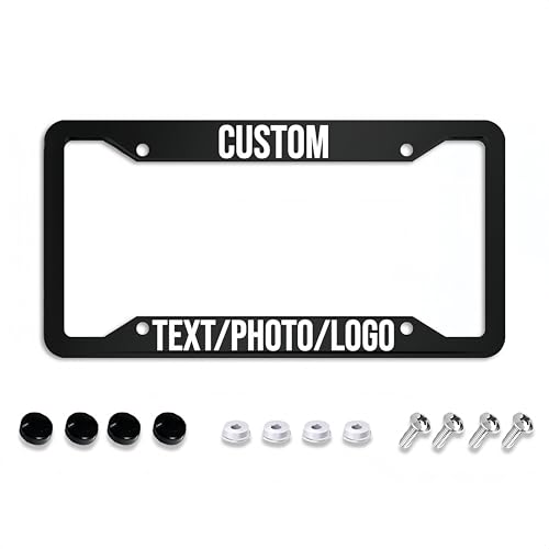 Custom License Plate Frame (4 Holes)