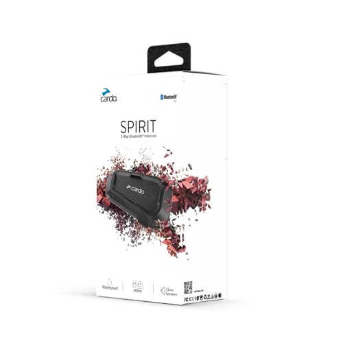 Systems Spirit Motorcycle Bluetooth Communication Headset (1 Pack / Spirit)