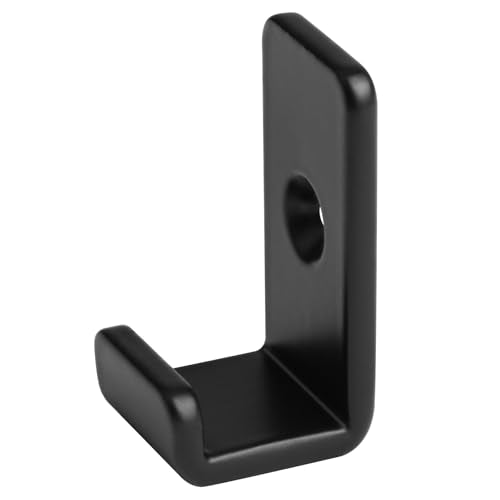 10 Pack Mini Black Steel Utility J Hook (5/8")