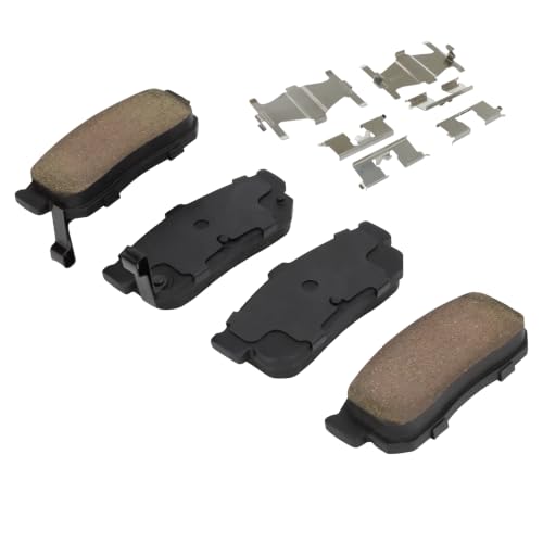 Premium Semi Met Rear Brake Pads w