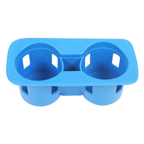 Center Console Cup Holder Protector Compatible with Ford Maverick 2022 (Blue)