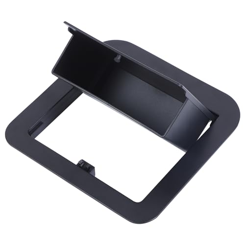 Car Armrest Hidden Storage Box Compatible with Toyota Land Cruiser 250 Prado J250 LC250 2024 2025 Car Center Console Handrail Privacy Storage Box Organizer Tray ABS Insert Pallet Manager Accessories (Black(C))