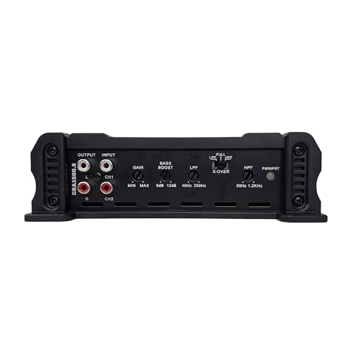 Cobalt CBA1500.2 1500W Max 2 (BLACK/GREY / 2-Channel - 1500 Watts)