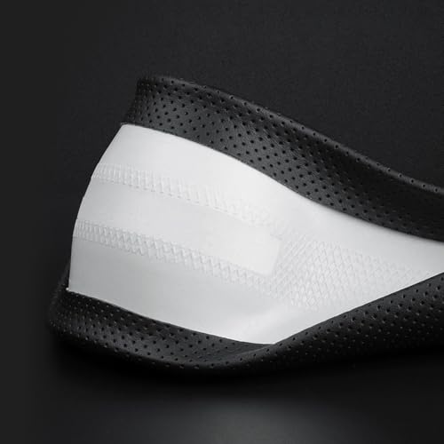 New Nappa Leather car Steering Wheel Cover (Black-1)