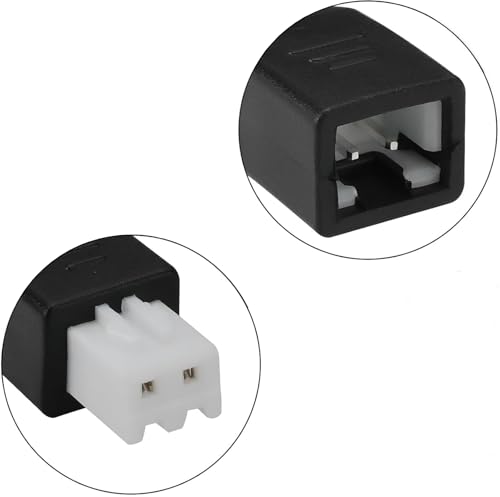 2 Pcs Parking Sensor Extension Cord Cable (Light Yellow)