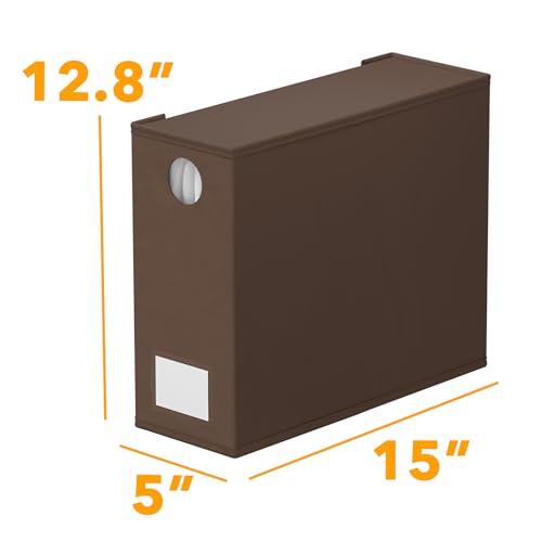 6 Pack Bed Sheet Organizers and Storage (6 Pack / Brown)