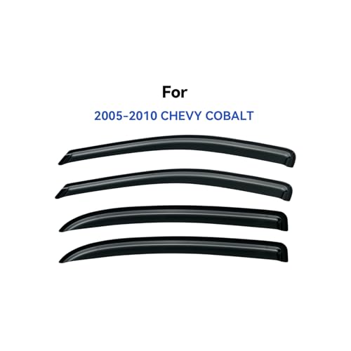 Window Visors Rain Guards for 2005 (2005-2010 Chevy Cobalt)