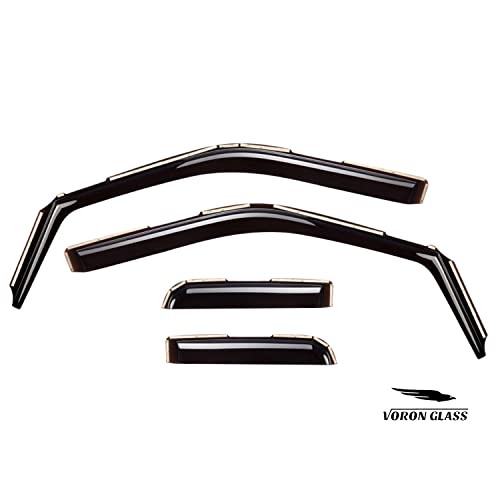 in Channel Extra Durable Rain Guards for Ford F150 2021 (For F150 21-26)