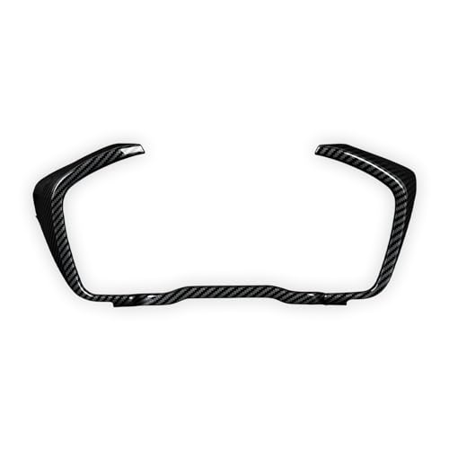 Car ABS Center Console Instrument Dashboard Panel Trim Cover Only for 2025 2026 Subaru Forester Carbon Fiber Interior Accessories (Instrument Dashboard Decal)