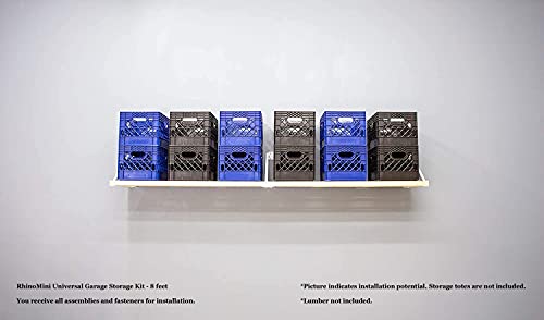 RhinoMini Universal Garage Storage Kit (8-ft Length x 20-in Depth)
