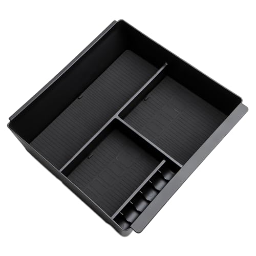 Car Center Console Organizer Tray Compatible for 2022 2023 2024 2025 2026 Grand Wagoneer L Accessories for Grand Wagoneer 2022 2023 2024 2025 2026 Armrest Storage Box Organizer