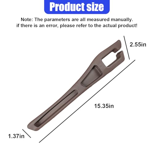 2PCS Car Seat Gap Filler Organizer (Brown)