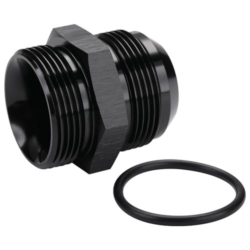 20AN Male Flare to 20AN ORB O (20AN to 20AN ORB / Black - 1PC)