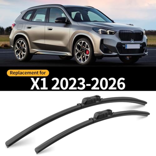 Front and Rear Windshield Wipers for BMW X1 2023 (For BMW X1 / 2023-2026)