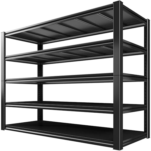 48.2" W Garage Shelving (72.2"H x 24.2"D x 48.2"W)