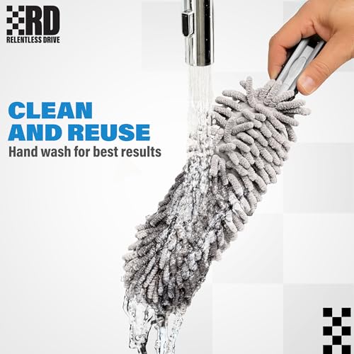 Car Duster Interior Stocking Stuffers for Men and Women (Gray)