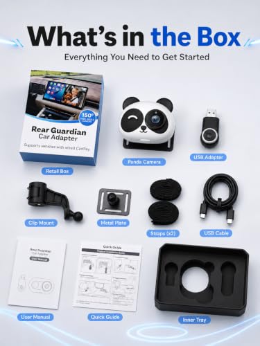 Wireless CarPlay Baby Car Camera with Night Vision