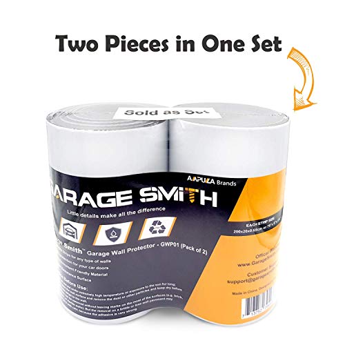 Garage Wall Protector Car Door Protectors Ultra Thick Foam Wall Bumper (1/4" Thickness Black)