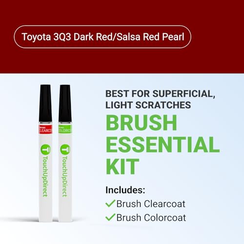Car Paint Touch Up Brush Kit (Brush - Essential Kit / Red)