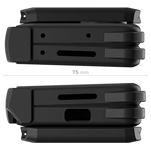 Exec Wallet Case for Galaxy Z Fold 4 with Magnetic Credit Card Holder (Galaxy Z Fold 4 / Black)