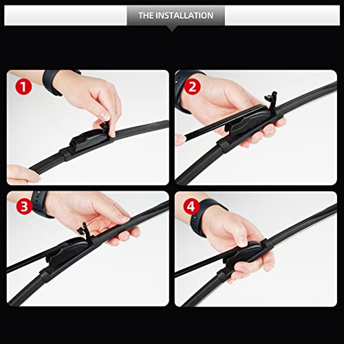Front Windshield Wiper Blades for BMW X6 2014 (For BMW X6 / 2014-2019)