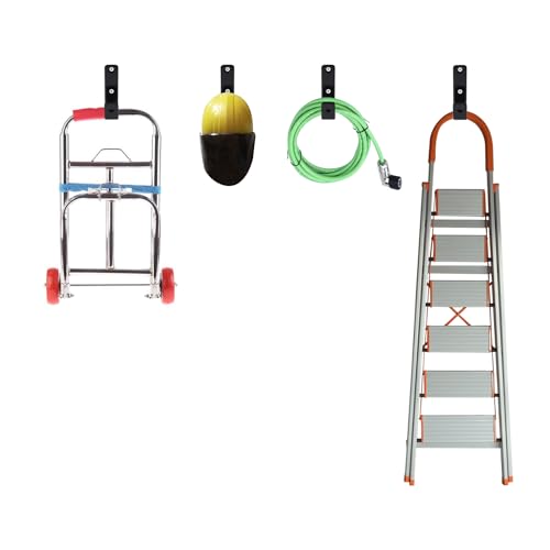 Bunk Bed Ladder Hooks Brackets (Black)