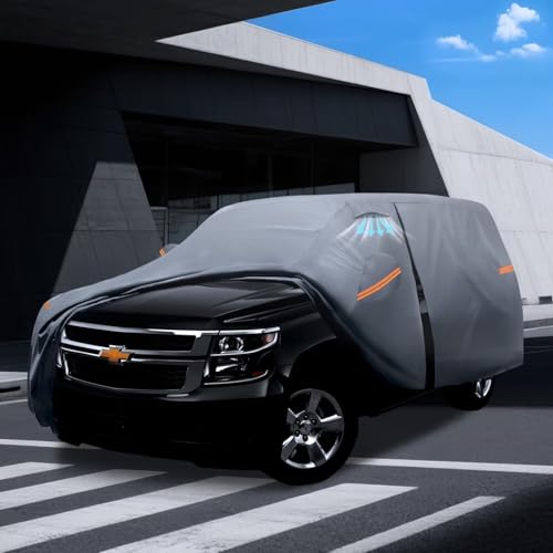 Large SUV Car Cover for Chevy Suburban (SUV Car Cover / Custom Fit Chevrolet Suburban)