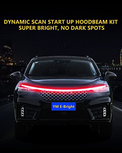 LED Hood Light Strip (Dynamic Red / 70 inches)