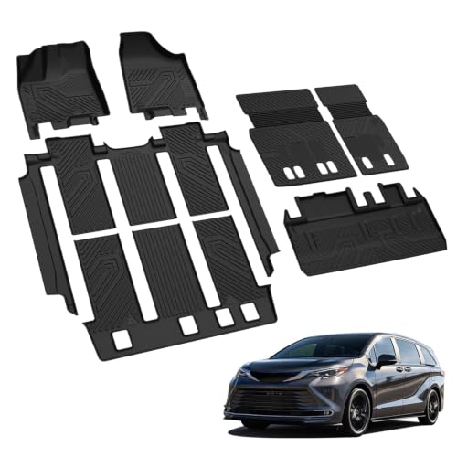 Floor Mat for Toyota Sienna 7 Seat 13