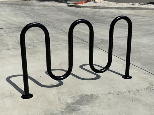 Commercial 7 Bike Rack (5 Loop - 7 Bike Capacity)