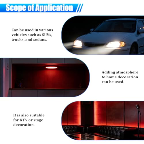 Car Interior LED Lights (Multicolor)